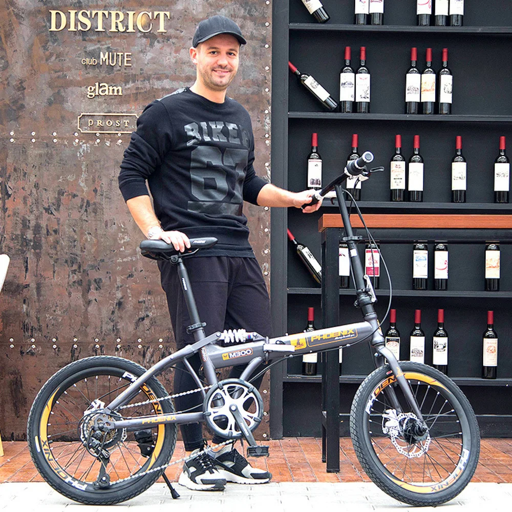 New Framework Of Carbon Steel 20 Inch Tail Wheel Folding Bicycle, Children Bicycle Young 7 Speed Dual Disc Brake Of Bicycle
New Framework Of Carbon Steel 20 Inch Tail Wheel Folding Bicycle, Children Bicycle Young 7 Speed Dual Disc Brake Of Bicycle