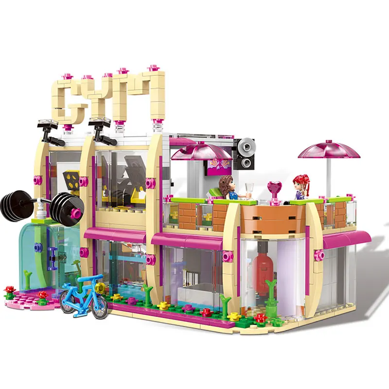 Friend Girl Series 12002 The Gym Club Set City Building Blocks Bricks Toys For Children As New Year Christmas Gifts
Friend Girl Series 12002 The Gym Club Set City Building Blocks Bricks Toys For Children As New Year Christmas Gifts