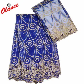 Golden threads pattern royal blue fabric with golden Beads 5 yards Bazin Riche and 2 yards net lace TW28 African WAX Fabric
Golden threads pattern royal blue fabric with golden Beads 5 yards Bazin Riche and 2 yards net lace TW28 African WAX Fabric