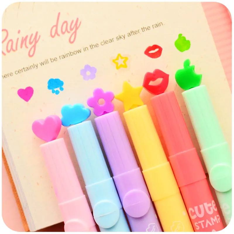 36 pcs/Lot Nice highlighter Color stamp Marker pens DIY scrapbooking tools zakka Stationery canetas escolar School supplies 6285
36 pcs/Lot Nice highlighter Color stamp Marker pens DIY scrapbooking tools zakka Stationery canetas escolar School supplies 6285