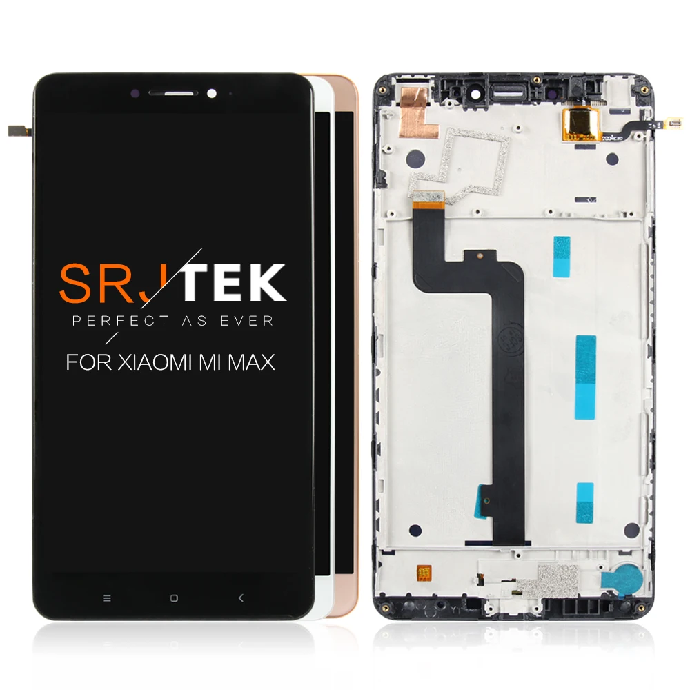 6.44" ORIGINAL Screen For XIAOMI Mi Max LCD Display Touch Screen mimax with Frame for Xiaomi Mi Max LCD Display Replacement
6.44" ORIGINAL Screen For XIAOMI Mi Max LCD Display Touch Screen mimax with Frame for Xiaomi Mi Max LCD Display Replacement
