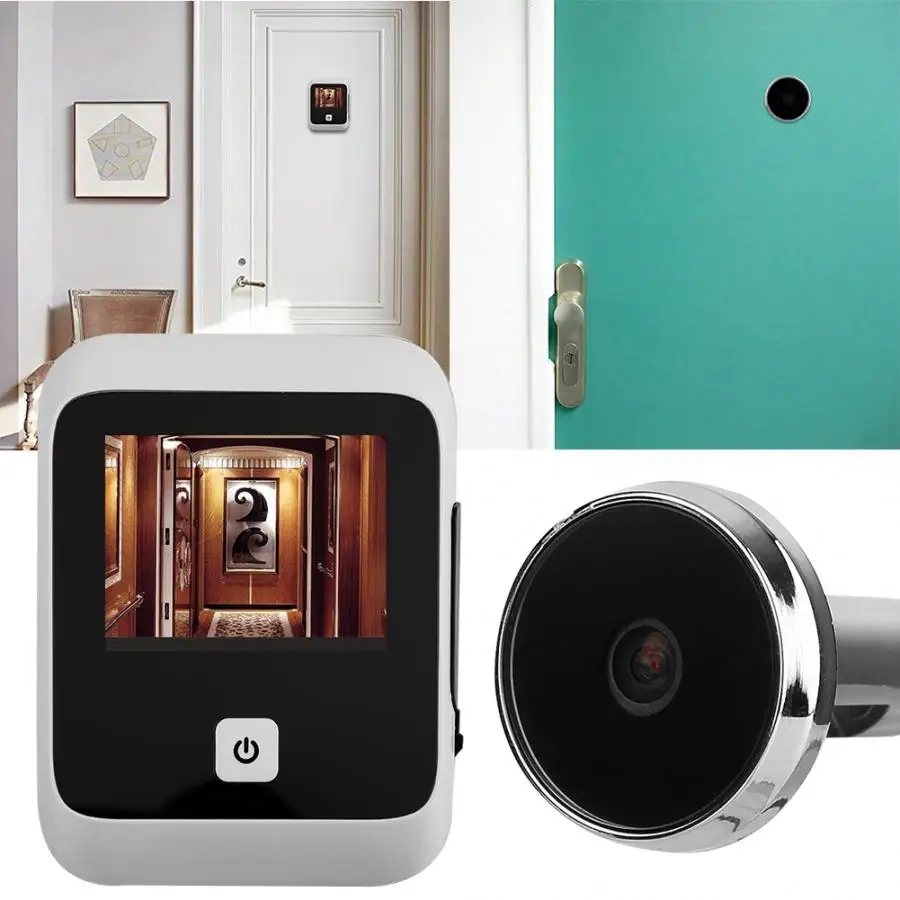 3inch HD Video LCD Color Screen Door Camera Viewer Door Eye Outdoor Door Bell 120 Degree Intelligent Electronic TFT Doorviewer
3inch HD Video LCD Color Screen Door Camera Viewer Door Eye Outdoor Door Bell 120 Degree Intelligent Electronic TFT Doorviewer