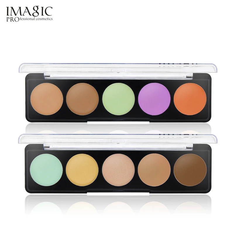 IMAGIC Concealer Palette Natural Facial Face Foundation Cosmetic Beauty Cream Makeup With 2 Style 5 Colors Conceale
IMAGIC Concealer Palette Natural Facial Face Foundation Cosmetic Beauty Cream Makeup With 2 Style 5 Colors Conceale