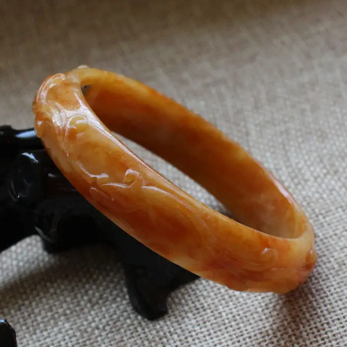 57mm Chinese Hand-carved Emerald Brown stoneite stone Gems Bracelet Bangle A6827 10.20 40
57mm Chinese Hand-carved Emerald Brown stoneite stone Gems Bracelet Bangle A6827 10.20 40