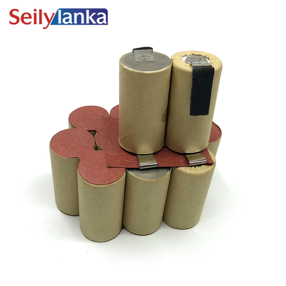 3000mAh for Hanseatic 14.4V Ni MH Battery pack CD H-ASA 14.4 H-AS 14.4E H-ASA14.4 H-AS14.4E for self-installation
3000mAh for Hanseatic 14.4V Ni MH Battery pack CD H-ASA 14.4 H-AS 14.4E H-ASA14.4 H-AS14.4E for self-installation