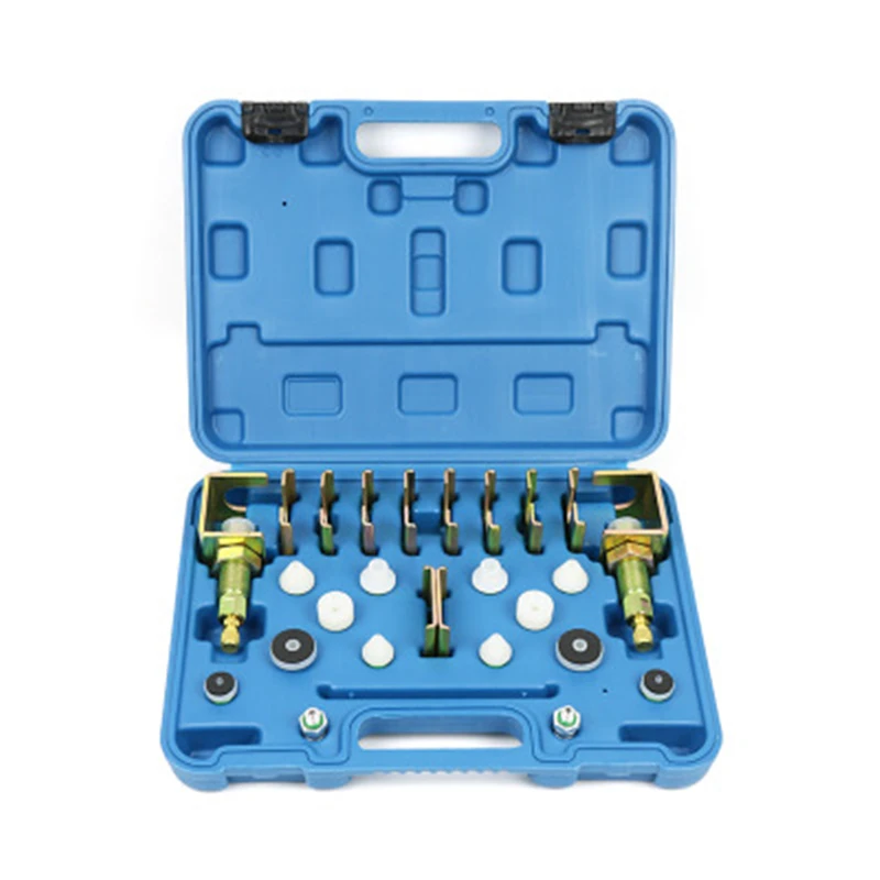Universal A/C Leak Testing Detector Tool / Flush Fitting Adapter Kit ( Fit for 98% Vehicles ) for A/C System Repair Tool
Universal A/C Leak Testing Detector Tool / Flush Fitting Adapter Kit ( Fit for 98% Vehicles ) for A/C System Repair Tool