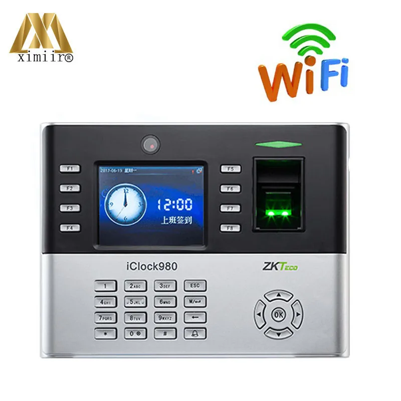 Good Quality Biometric Fingerprint Time Attendance Iclock980 With WIFI TCP/IP Door Access Control System Time Clock
Good Quality Biometric Fingerprint Time Attendance Iclock980 With WIFI TCP/IP Door Access Control System Time Clock