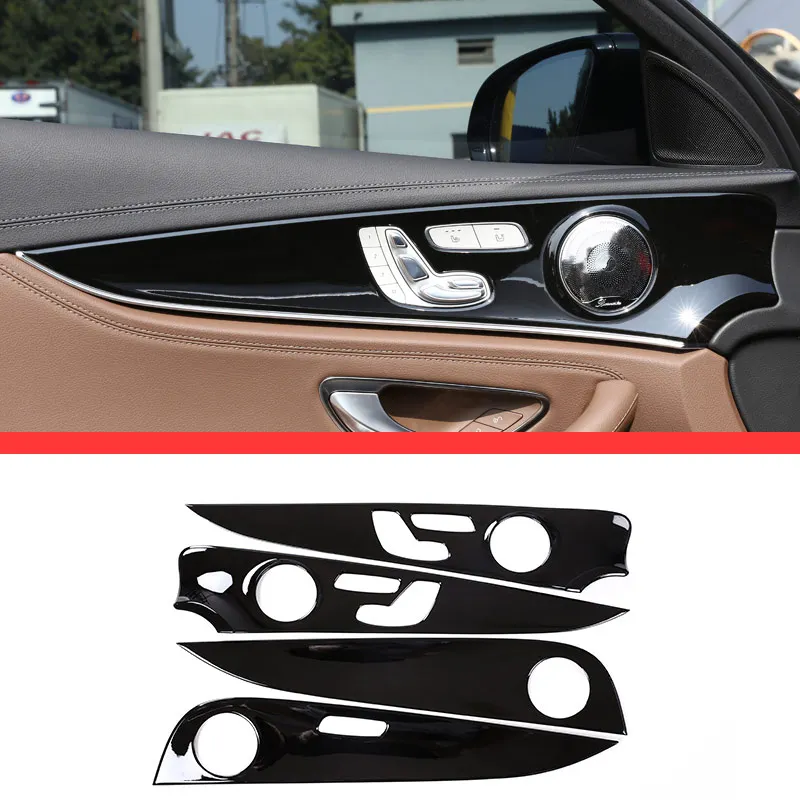 For Mercedes Benz E Class W213 E200l E300l ABS Chrome Gloss Black Interior Door Decoration Panel Cover Trims 4pcs
For Mercedes Benz E Class W213 E200l E300l ABS Chrome Gloss Black Interior Door Decoration Panel Cover Trims 4pcs
