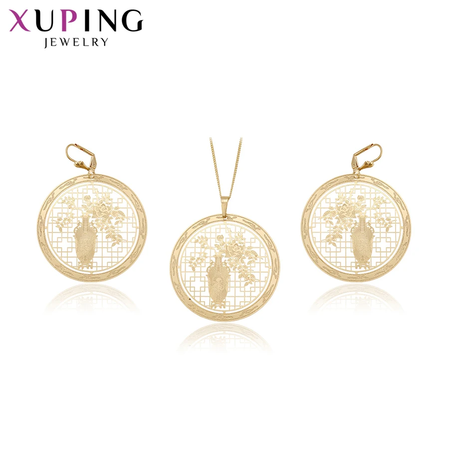 11.11 Xuping Design Rural Style Gold Color Plated Set for Women Hot Sell Imitation Jewelry Sets for Thanksgiving S67-4-60214
11.11 Xuping Design Rural Style Gold Color Plated Set for Women Hot Sell Imitation Jewelry Sets for Thanksgiving S67-4-60214