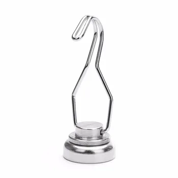 1PC D25mm flexible rotatable strong neodymium magnetic hook with vertical pull force 10KG 180 degree Rotated hook
1PC D25mm flexible rotatable strong neodymium magnetic hook with vertical pull force 10KG 180 degree Rotated hook