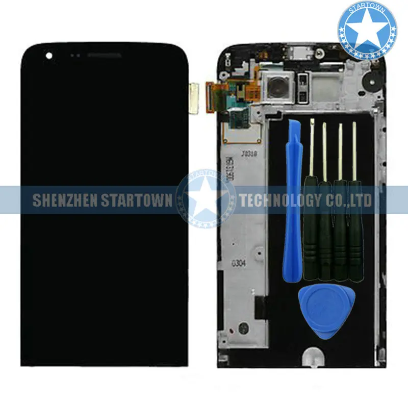 LCD display Digitizer Touch Screen Assembly With Frame and Back Camera For LG G5 H820 H831 H840 H850 VS987 LS992(Black)+Tools
LCD display Digitizer Touch Screen Assembly With Frame and Back Camera For LG G5 H820 H831 H840 H850 VS987 LS992(Black)+Tools