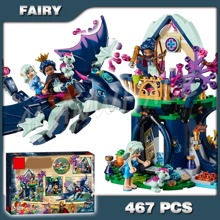 467pcs Rosalyn's Healing Hideout Tree House 10697 Model Building Blocks Children Fairy Princess Toys Compatible with Lego Elves
467pcs Rosalyn's Healing Hideout Tree House 10697 Model Building Blocks Children Fairy Princess Toys Compatible with Lego Elves