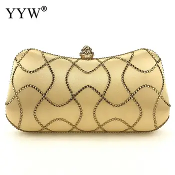Woman Evening Bag Gold Glitter Banquet Handbag Clutch Purse Bag Vintage Evening Party Wedding Bridal Shoulder Bag With Chain
Woman Evening Bag Gold Glitter Banquet Handbag Clutch Purse Bag Vintage Evening Party Wedding Bridal Shoulder Bag With Chain
