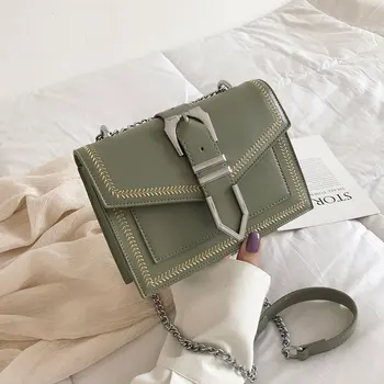 The new Korean version of the chain small package summer fashion embroidered line single shoulder oblique satchel
The new Korean version of the chain small package summer fashion embroidered line single shoulder oblique satchel