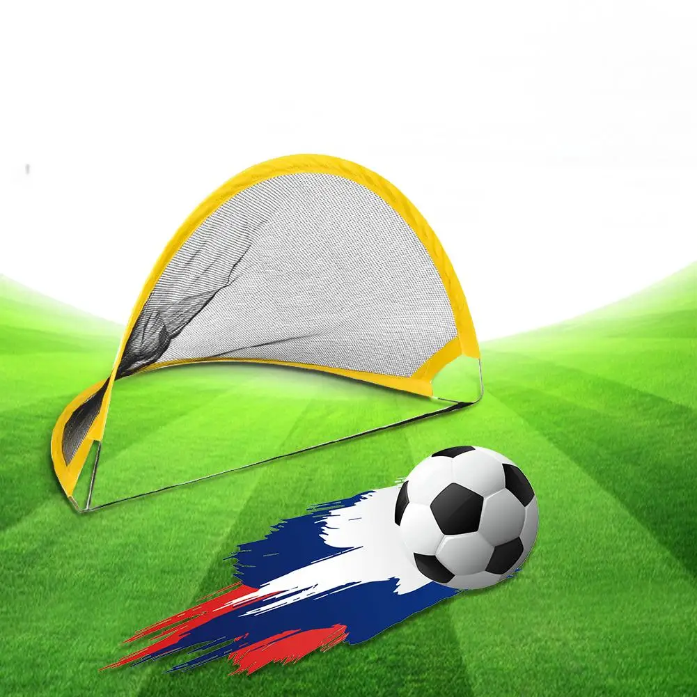 High Quality2pcs Pop Up Soccer Goal Portable Soccer Nets With Carry