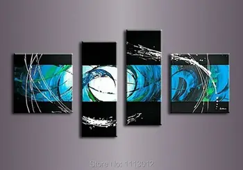 100% Hand Painted Modern Line Peacock Oil Painting On Canvas 4 Panel Arts Set Home Abstract Wall Decor Picture for Living Room
100% Hand Painted Modern Line Peacock Oil Painting On Canvas 4 Panel Arts Set Home Abstract Wall Decor Picture for Living Room