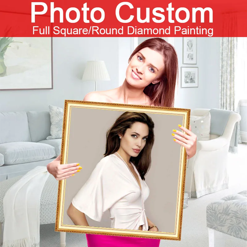 HOMFUN Photo Custom! Full Square/Round Drill 5D DIY Diamond Painting Private custom Cross Stitch 3D 5D Embroidery Decor BK
HOMFUN Photo Custom! Full Square/Round Drill 5D DIY Diamond Painting Private custom Cross Stitch 3D 5D Embroidery Decor BK