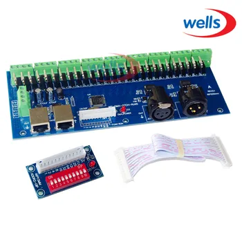 DMX512 with RJ45 27CH decoder controller ,Constant voltage common anode for RGB controller
DMX512 with RJ45 27CH decoder controller ,Constant voltage common anode for RGB controller