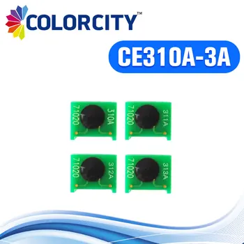 1set CE310A - CE313A 126A toner cartridge chip for HP color laserJet CP 1025 CP1025 CP1025nw Pro 100 MFP M175 M275 M175a printer
1set CE310A - CE313A 126A toner cartridge chip for HP color laserJet CP 1025 CP1025 CP1025nw Pro 100 MFP M175 M275 M175a printer