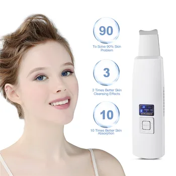 USB Rechargeable Ultrasonic Vibration Skin Scrubber Face Skin Peeling Extractor Acne Blackhead Remove Exfoliating Scraper Shovel
USB Rechargeable Ultrasonic Vibration Skin Scrubber Face Skin Peeling Extractor Acne Blackhead Remove Exfoliating Scraper Shovel