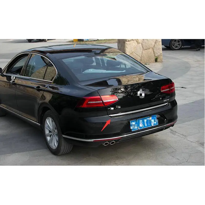 STYO Car Stainless Steel Rear Tailgate Trunk Lid Cover Trim for VW PASSAT B8 2017
STYO Car Stainless Steel Rear Tailgate Trunk Lid Cover Trim for VW PASSAT B8 2017
