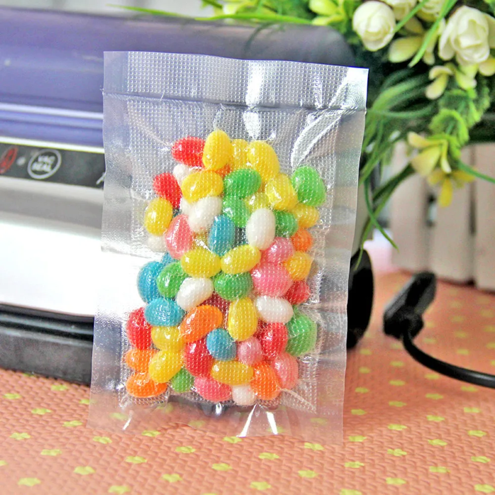 7*10cm 100Pcs/ Lot Open Top Vacuum Plastic Storage Pouch For Vegetables Bean Heat Seal Embossed PE Bag For Freezed Food Packing
7*10cm 100Pcs/ Lot Open Top Vacuum Plastic Storage Pouch For Vegetables Bean Heat Seal Embossed PE Bag For Freezed Food Packing