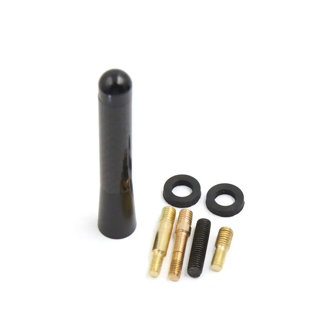 uxcell Universal 3" 80mm Black Carbon Fiber Pattern Screw-on Short Car Radio Antenna
uxcell Universal 3" 80mm Black Carbon Fiber Pattern Screw-on Short Car Radio Antenna