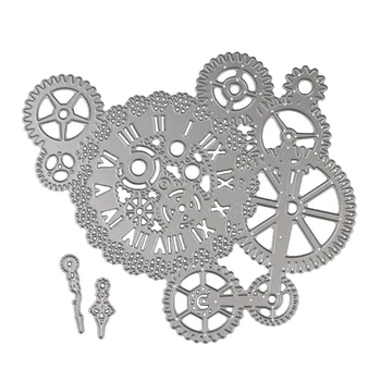 Steampunk Dies Gear Craft Die Metal Cutting Dies Cut for DIY Paper Card making Scrapbooking
Steampunk Dies Gear Craft Die Metal Cutting Dies Cut for DIY Paper Card making Scrapbooking