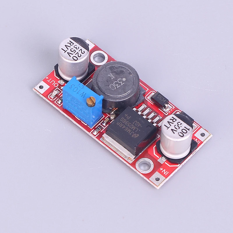 

DC-DC 3.2-40V Adjustable Max 3A Step Down Buck Charging Board LM2577S LM2596S Power Charger Converter Module