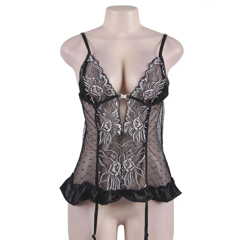 Hot Ladies Sexy Nightdress Lace V-neck Floral Nightwear Female Nightgown Babydoll For Women's Nighties Sleepwear Lingerie
Hot Ladies Sexy Nightdress Lace V-neck Floral Nightwear Female Nightgown Babydoll For Women's Nighties Sleepwear Lingerie