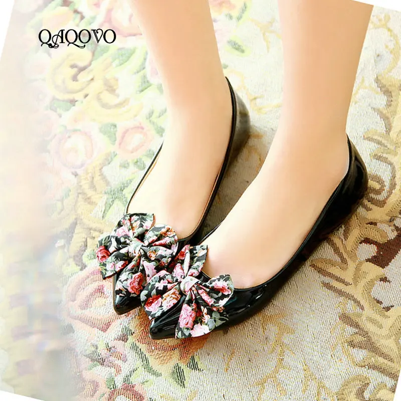 Women's Sweet Bow Knot Shoes Comfortable Flat Heels Pointed Toe Spring Autumn Shoes Blue Red Black Size 34-43
Women's Sweet Bow Knot Shoes Comfortable Flat Heels Pointed Toe Spring Autumn Shoes Blue Red Black Size 34-43