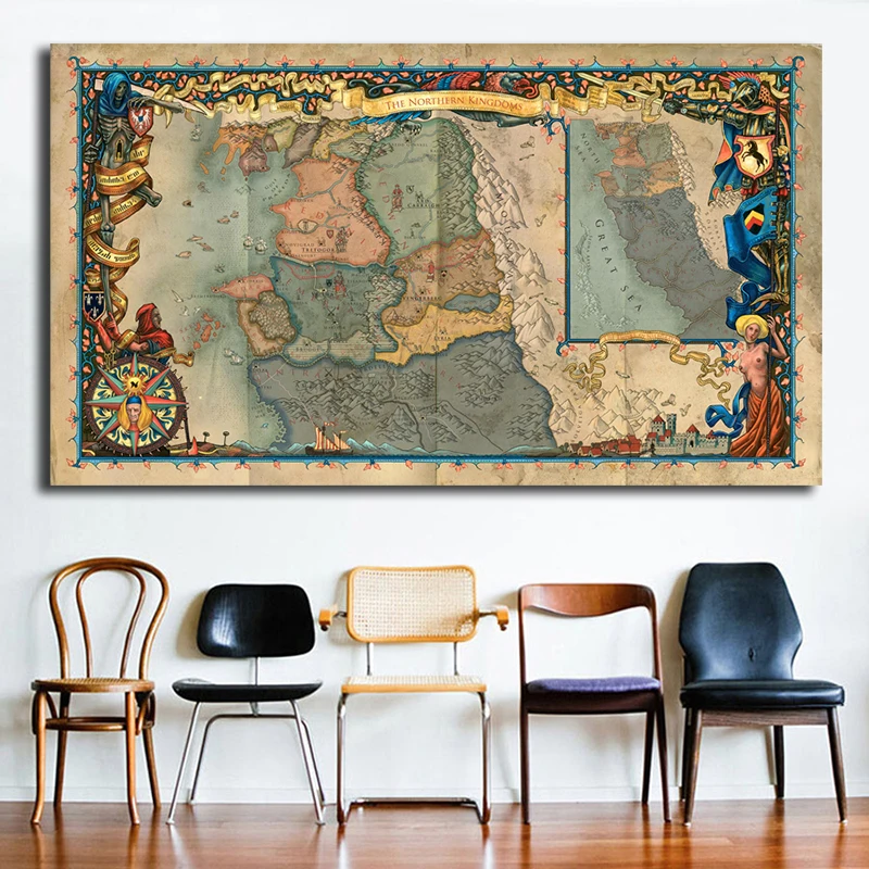 Assassins Of Kings Map Wall Art Canvas Posters Prints Painting Wall Pictures For Bedroom Modern Home Decor Accessories
Assassins Of Kings Map Wall Art Canvas Posters Prints Painting Wall Pictures For Bedroom Modern Home Decor Accessories