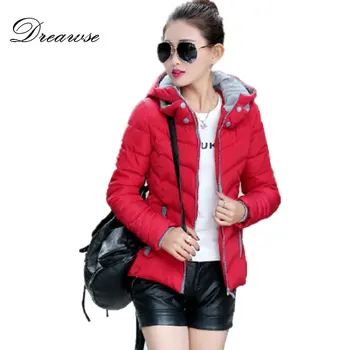 Dreawse Winter Warm Coat Solid Color Women Parkas Mujer Thick Plus Size Hooded Jacket Female Outerwear Femme Casual Jaqueta 1728
Dreawse Winter Warm Coat Solid Color Women Parkas Mujer Thick Plus Size Hooded Jacket Female Outerwear Femme Casual Jaqueta 1728