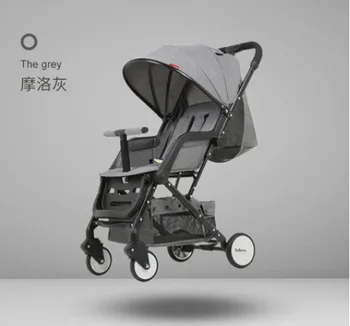 Baby stroller can sit reclining baby child stroller 5.7KG ultra light umbrella folding simple stroller portable
Baby stroller can sit reclining baby child stroller 5.7KG ultra light umbrella folding simple stroller portable