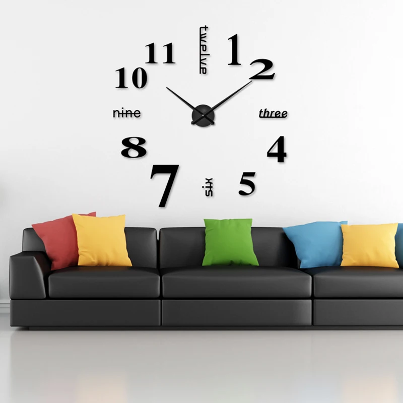FarmhouseLarge Decorative Wall Clock Arabic Numerals Wall Clock Mirror Modern Designwall clocks home decor Watch Wall
FarmhouseLarge Decorative Wall Clock Arabic Numerals Wall Clock Mirror Modern Designwall clocks home decor Watch Wall