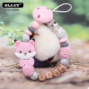 2019 NEW Baby Silicone Pacifier clips Safe Teething accessories Teether Holder porta chupete Customization Beech Name
2019 NEW Baby Silicone Pacifier clips Safe Teething accessories Teether Holder porta chupete Customization Beech Name