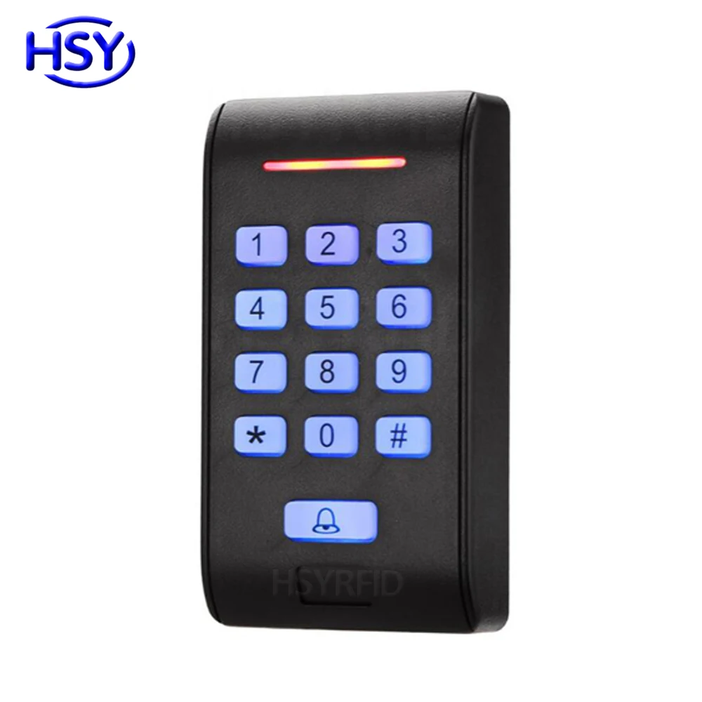 Keyboard Standalone Access Control RFID EM Card Keyfob Entry Lock Door Keypad Controller System with 10pcs ID Keytag
Keyboard Standalone Access Control RFID EM Card Keyfob Entry Lock Door Keypad Controller System with 10pcs ID Keytag