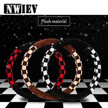NWIEV Winter car plush universal steering wheel cover For Mazda 6 Mitsubishi ASX Lancer 10 Outlander Pajero Suzuki Grand Vitara
NWIEV Winter car plush universal steering wheel cover For Mazda 6 Mitsubishi ASX Lancer 10 Outlander Pajero Suzuki Grand Vitara