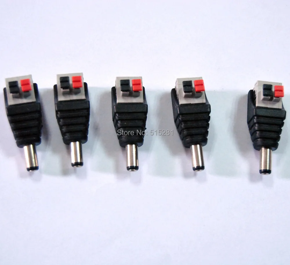 2 Pin Single Color LED Strip Connector with DC Male Port Led Connector for Single Color LED Strip 5050 3528 Light
2 Pin Single Color LED Strip Connector with DC Male Port Led Connector for Single Color LED Strip 5050 3528 Light