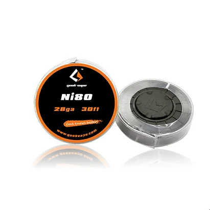 2pcs/lot Geekvape Pure NIckel Ni80 for electronic cigeratte RDA RTA RDTA accessory easy to wick coil for tank atomizer
2pcs/lot Geekvape Pure NIckel Ni80 for electronic cigeratte RDA RTA RDTA accessory easy to wick coil for tank atomizer