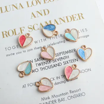 10pcs 12x15mm enamel love charm for jewelry making fashion earring pendant fashion charms
10pcs 12x15mm enamel love charm for jewelry making fashion earring pendant fashion charms