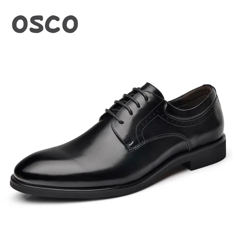 OSCO Wedding Shoes Men Spring Autumn Business Casual Dress Pointed Toe Men Shoes Youth British Black Groom Office Shoes Male 
OSCO Wedding Shoes Men Spring Autumn Business Casual Dress Pointed Toe Men Shoes Youth British Black Groom Office Shoes Male
