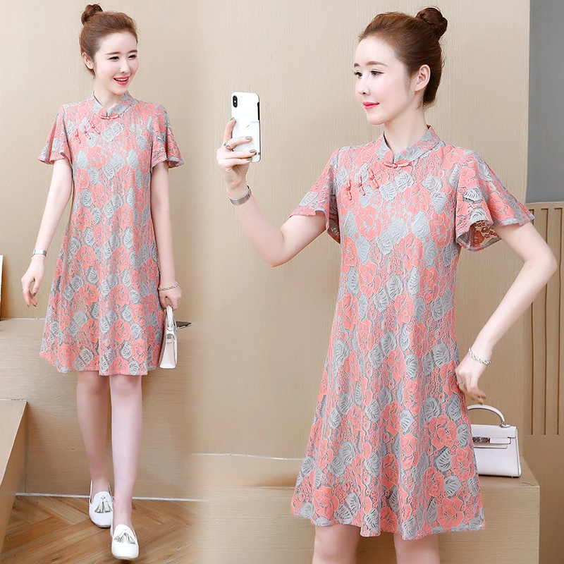 womens woman ladies summer vintage lace Floral plus size M-4XL XXL XXXL 3XL XXXXL slim Casual loose party A-Line dress for women
womens woman ladies summer vintage lace Floral plus size M-4XL XXL XXXL 3XL XXXXL slim Casual loose party A-Line dress for women