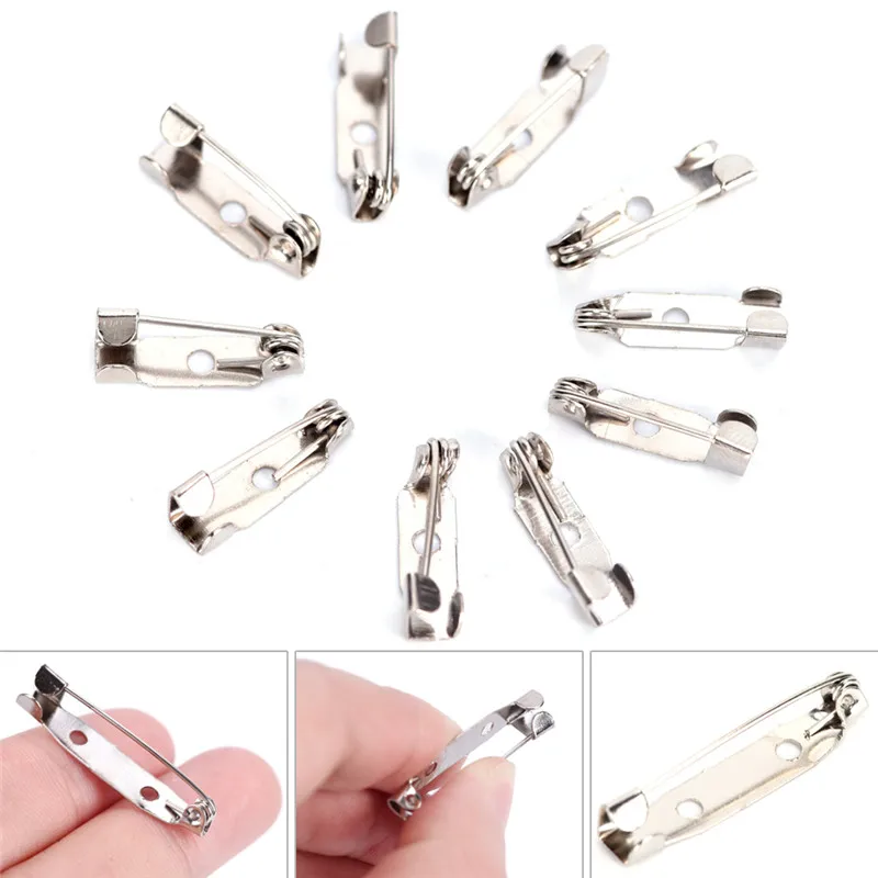 10 PCs 1.5/3/4cm Silvery White Brooch Pins 25mm Brooch Safety Lock Pin Fashion Simple DIY Brooch Jewelry Accessory Parts
10 PCs 1.5/3/4cm Silvery White Brooch Pins 25mm Brooch Safety Lock Pin Fashion Simple DIY Brooch Jewelry Accessory Parts