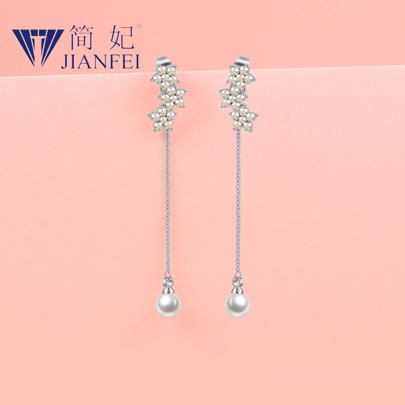 Pearl Flower 925 sterling silver needle Simplicity Fashion Graceful Earrings For Woman Girls Fashion Jewelry Gift 7
Pearl Flower 925 sterling silver needle Simplicity Fashion Graceful Earrings For Woman Girls Fashion Jewelry Gift 7