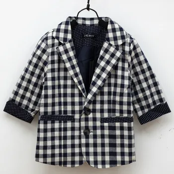 Spring Autumn Boys Jackets Cotton Plaid Baby Boy Clothes Casual Children Clothing Suit Coat Kids Outerwear
Spring Autumn Boys Jackets Cotton Plaid Baby Boy Clothes Casual Children Clothing Suit Coat Kids Outerwear