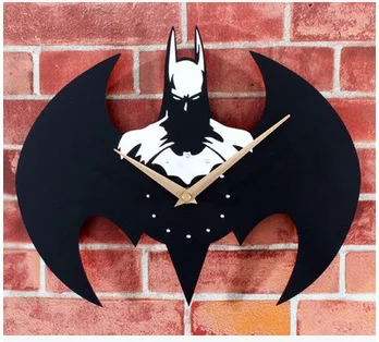 Ultra-creative fashion stereo Batman Wall clock Movie and television products bat Wall wall quartz clock and clocks Cartoon mute
Ultra-creative fashion stereo Batman Wall clock Movie and television products bat Wall wall quartz clock and clocks Cartoon mute