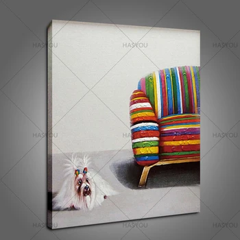 new handpainted dog Oil painting On Canvas Wall Picture Living Room Wall Art Canvas abstract oil painting modern cartoon picture
new handpainted dog Oil painting On Canvas Wall Picture Living Room Wall Art Canvas abstract oil painting modern cartoon picture