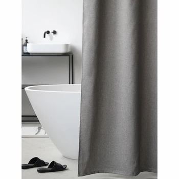 LIANG QI Imitation linen shower curtain Nordic bathroom partition Waterproof Thicken High quality Bathing tools Home Decoration 
LIANG QI Imitation linen shower curtain Nordic bathroom partition Waterproof Thicken High quality Bathing tools Home Decoration
