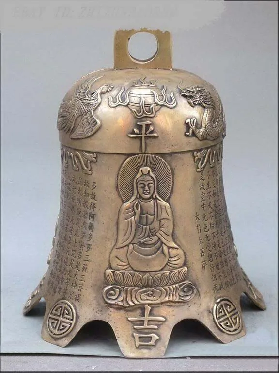 16"Chinese Brass 3 Buddha believer dragon phoenix kwan yin Sakyamuni BELL clock
16"Chinese Brass 3 Buddha believer dragon phoenix kwan yin Sakyamuni BELL clock